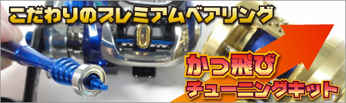 ベイトリール かっ飛びチューニングキット