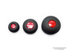 スタジオコンポジット カーボンパワーラウンドシェープノブ