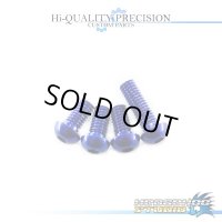 【シマノ用】ジュラルミンビス 5-5-5-8  （04スコーピオンMg1000対応） ディープパープル