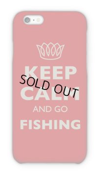 [アングラーズケース] KEEP CALM AND GO FISHING (商品コード：2015051801)
