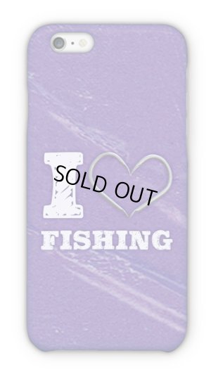 画像1: [アングラーズケース] I love Fishing　Purple (商品コード： 2015090808)