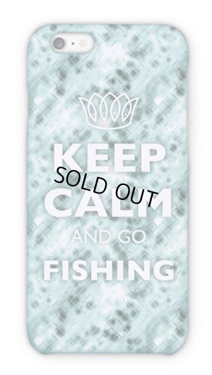画像1: [アングラーズケース] KEEP CALM AND GO FISHING　クリスタル (商品コード：2015051802)