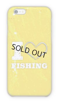 [アングラーズケース] I love Fishing　Yellow (商品コード： 2015090805)