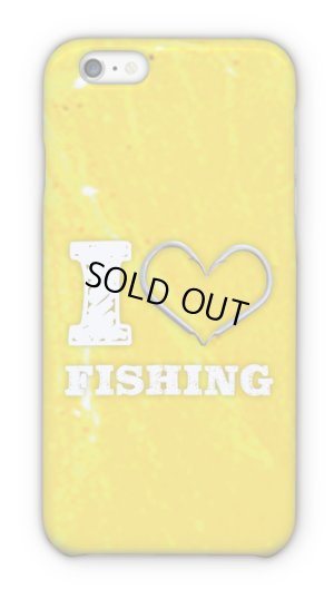 画像1: [アングラーズケース] I love Fishing　Yellow (商品コード： 2015090805)