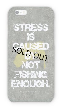 [アングラーズケース] 釣りに行けないストレス (商品コード： 2015082601)
