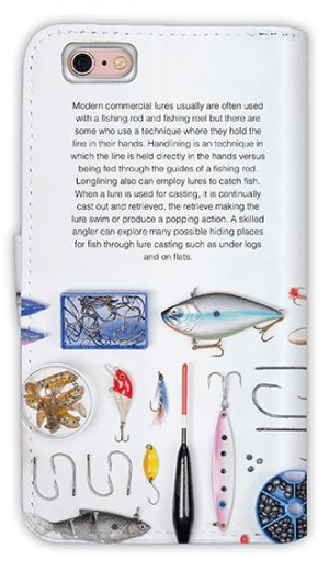 画像2: [アングラーズケース]【手帳型】Fishing Lure (商品コード：  diary2015110701)