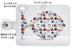 画像3: [アングラーズケース]【手帳型】釣具は魚への第一歩 (商品コード： diary2015103018)