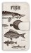画像1: [アングラーズケース]【手帳型】ビンテージな魚図鑑　レモン (商品コード： diary2015110502) (1)
