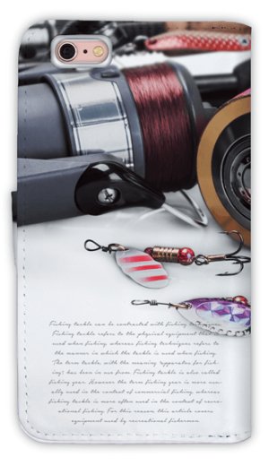 画像2: [アングラーズケース]【手帳型】Fishing tackle (商品コード： diary2015102806)