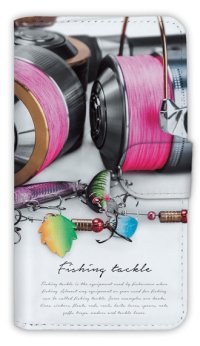 [アングラーズケース]【手帳型】Fishing tackle (商品コード： diary2015102806)