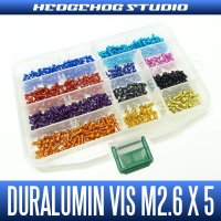 ジュラルミンビス単品 【M2.6×5mm (木ネジ)】