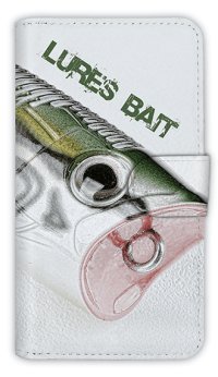 [アングラーズケース]【手帳型】Lures Bait　パート2 (商品コード： diary2015110902)