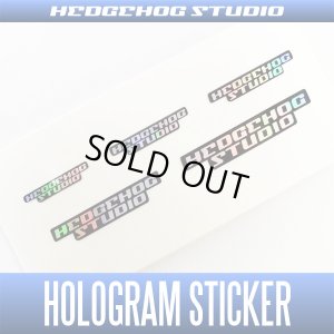 画像1: 【HEDGEHOG STUDIO】ホログラムステッカー 5サイズセット