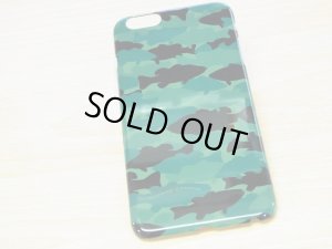 画像1: 特価SALE[アングラーズケース]　iphone6 plus用　 HEDGEHOG STUDIO　迷彩柄　ブラックバス　ウォーターメロン (IG030)