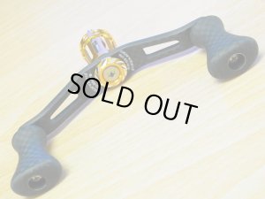 画像1: 特価SALE【スタジオコンポジット】 シマノ用カーボンダブルハンドル RC-SS-W 90mm ゴールド　ヘッジホッグスタジオスペシャルパッケージ（IG035）