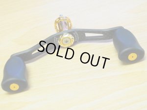 画像1: 特価SALE【スタジオコンポジット】 シマノ用カーボンダブルハンドル RC-SS-W 96mm　ゴールド　ヘッジホッグスタジオスペシャルパッケージ　（IG032）