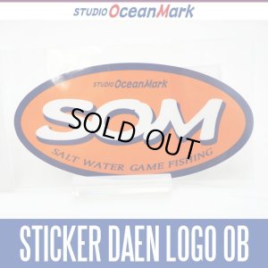 画像1: 【スタジオオーシャンマーク】 SOM ロゴ ステッカー STICKER DAEN LOGO OB