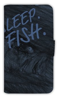 [アングラーズケース]【手帳型】Eat.Sleep.Fish... black bass (商品コード： diary2016050604)