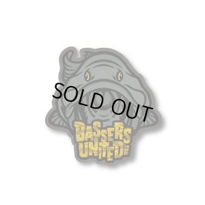 画像1: [BASSERS UNITED/バサーズユナイテッド] Fish LOGO Sticker ［CAMO］ (code:BUM006)