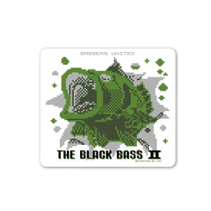 画像1: [BASSERS UNITED/バサーズユナイテッド] 8bit Bass Sticker (code:BUM007)