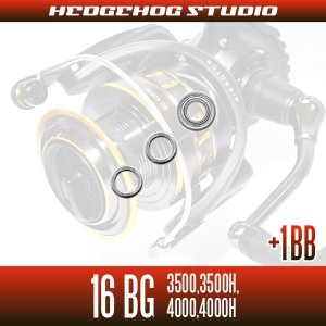 画像2: 16BG 3500,3500H,4000,4000H用 MAX7BB フルベアリングチューニングキット