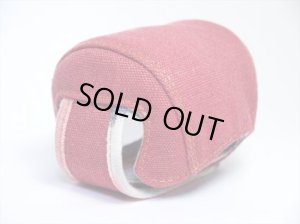 画像1: 【Couscous/クスクス】 ハンドメイドリールカバー ヴィンテージ帆布・レッド (型番：hanpu-ｒｅｄ)