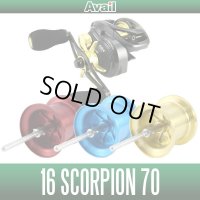 【Avail/アベイル】 シマノ 16スコーピオン70用 NEWマイクロキャストスプール 【16SCP7040RI】