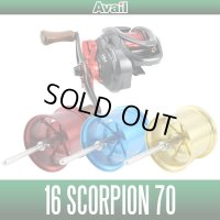 【Avail/アベイル】 シマノ 16スコーピオン70用 NEWマイクロキャストスプール 【16SCP7020RI】