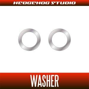 画像1: P-WA 内径7mm×外径10mm×厚み0.01mm ステンレス製 調整ワッシャー（シム） 2枚組　【各種ギア等】