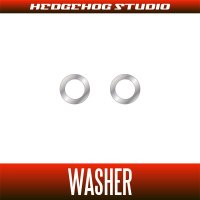 P-WA 内径4mm×外径6mm×厚み0.01mm ステンレス製 調整ワッシャー（シム） 2枚組　【ハンドルノブ等】（シマノ・ダイワ）