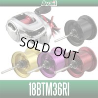 【Avail/アベイル】シマノ 18バンタムMGL用 NEWマイクロキャストカスタムスプール【18BTM36RI：バスフィッシング】
