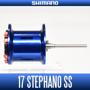 画像1: 【シマノ純正お取り寄せパーツ：納期1ヶ月】 17ステファーノSS用 スペアスプール （100HG, 101HG）商品コード：037718 76番 S Part No. 13AVC　スプール組（ベアリング入り）+77番 S Part No. 13SFV　ブレーキカラー（Ｍ）赤8個セット【中サイズ送料】