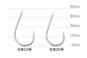 画像2: ★特価品10％OFF【スタジオオーシャンマーク】 ジギングフック 青技