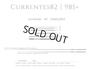 画像1: 【TRANSCENDENCE/トランスセンデンス】Currentes 82S+  / カレンテス