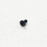 ステンレス製 バインド小ネジ ブラック M2.6×5mm（シマノ, ダイワ, ハンドルノブ, ビス）