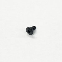 ステンレス製 バインド小ネジ ブラック M2.6×5mm（シマノ, ダイワ, ハンドルノブ, ビス）