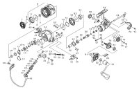 【ダイワ純正お取り寄せパーツ：納期1ヶ月】17イージス 2003F-H　製品コード：00056197