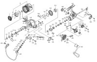 【ダイワ純正お取り寄せパーツ：納期1ヶ月】17イージス 2505F　製品コード：00056198