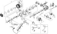 【ダイワ純正お取り寄せパーツ：納期1ヶ月】21エメラルダス AIR FC LT2500S　製品コード：00060310