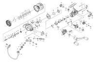 【ダイワ純正お取り寄せパーツ：納期1ヶ月】19エメラルダス LT2500S-H-DH　製品コード：00060101