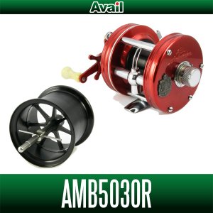 画像1: 【Avail/アベイル】ABU Ambassadeur 5000 OLD用 軽量浅溝スプール【AMB5030R】Microcast Spool 【スプール3mm:ブロンズブッシングモデル用】