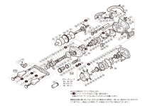 【シマノ純正お取り寄せパーツ：納期1ヶ月】12アンタレス 左　商品コード：028365