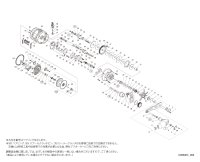 【シマノ純正お取り寄せパーツ：納期1ヶ月】22オシアコンクエスト 300HG RIGHT　商品コード：044440