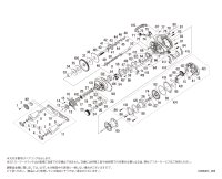 【シマノ純正お取り寄せパーツ：納期1ヶ月】２１スコーピオンＤＣ １５１　商品コード：043078