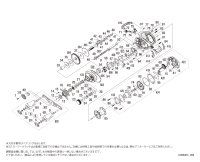 【シマノ純正お取り寄せパーツ：納期1ヶ月】２１スコーピオンＤＣ １５１ＸＧ　商品コード：043115