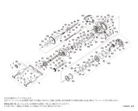 【シマノ純正お取り寄せパーツ：納期1ヶ月】２１スコーピオンＤＣ １５１ＨＧ　商品コード：043092