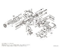 【シマノ純正お取り寄せパーツ：納期1ヶ月】19ストラディック C3000　商品コード：040183