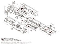 【シマノ純正お取り寄せパーツ：納期1ヶ月】14カルカッタコンクエスト 100　商品コード：032027