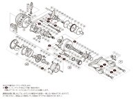 【シマノ純正お取り寄せパーツ：納期1ヶ月】14カルカッタコンクエスト 100　商品コード：032027