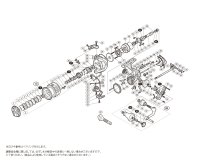 【シマノ純正お取り寄せパーツ：納期1ヶ月】17ツインパワーXD C3000XG　商品コード：037466